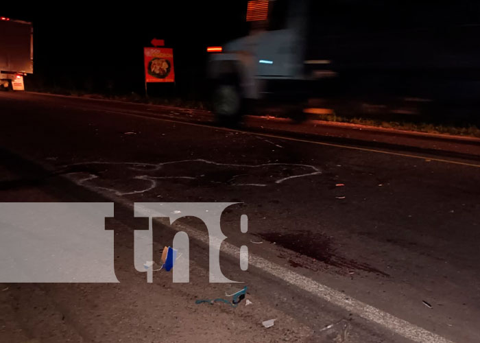 Dos motociclistas mueren en accidente en Sébaco, Matagalpa