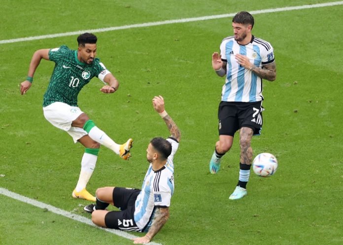 Sorpresa mundialista, Argentina pierde ante Arabia Saudita