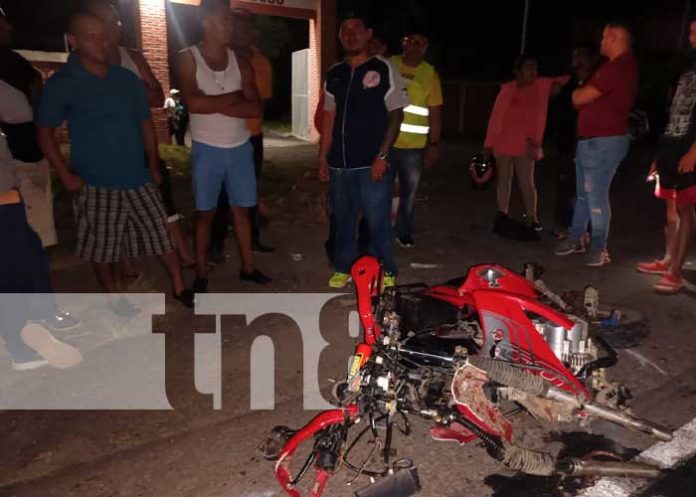 Foto: Un fallecido en accidente de tránsito en la carretera Managua, Matagalpa / TN8