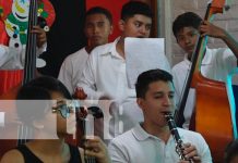 nicaragua, nandaime, coro infatil, recital navideno,