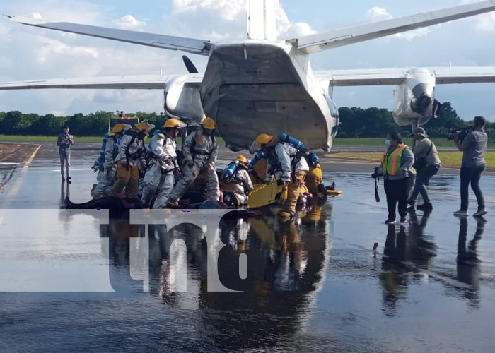 Aeropuerto internacional de Managua evalúa su plan de emergencia