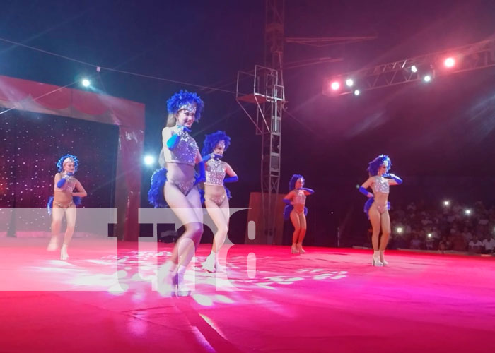 Niñez disfruta del espectáculo del Circo Hermanos Fuentes Gasca en Managua