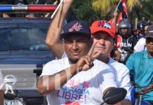 Familias celebran triunfo de Alianza Unida Nicaragua Triunfa en Bilwi