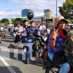 Caravana de las victorias electorales recorre principales calles de Managua