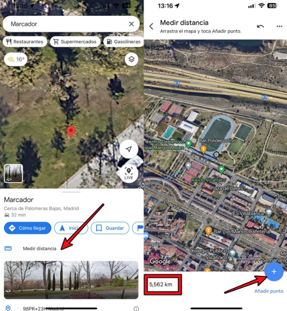 Aprende a medir la distancia usando Google Maps