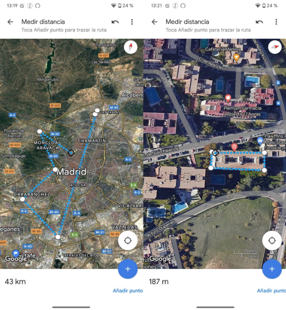 Aprende a medir la distancia usando Google Maps