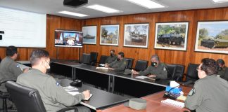Autoridades militares de Nicaragua y Honduras sostienen reunión virtual de trabajo
