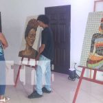 Exposición de arte en el Puerto Salvador Allende