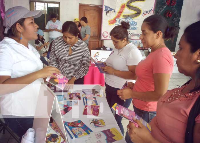 Feria sobre derechos de la mujer en Boaco