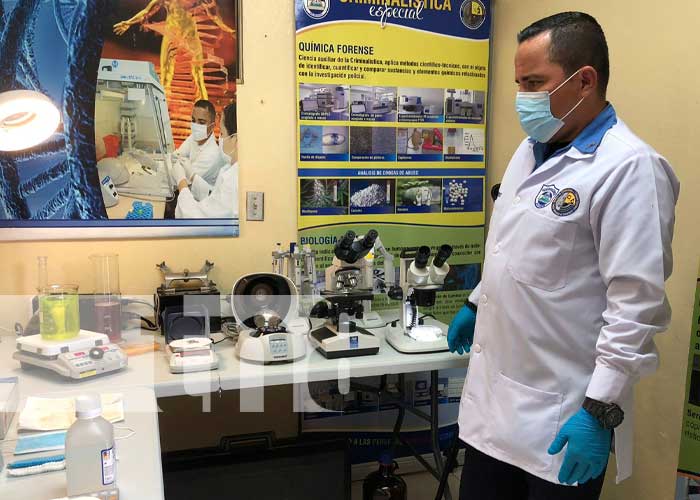 Inauguran laboratorio de criminalística en Tipitapa
