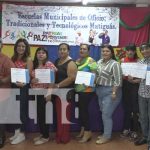 Foto: Certificación para protagonistas del INATEC en Matiguás / TN8