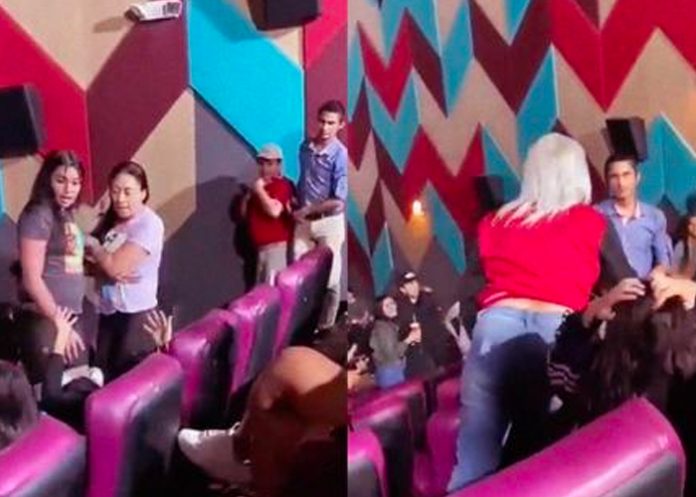 Mujeres se agarraron en plena sala de cine en Medellín