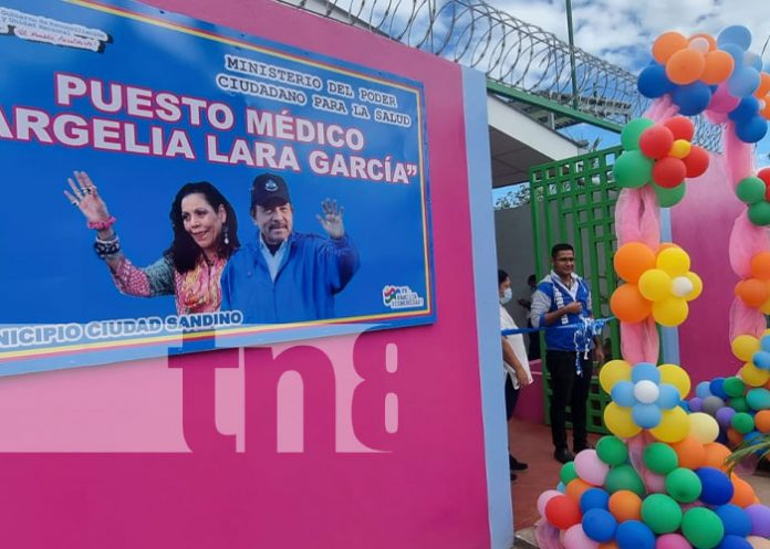 Inauguración de puesto de salud en Ciudad Sandino