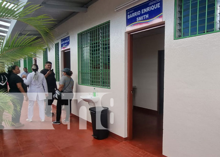 Inauguración de puesto de salud en Ciudad Sandino