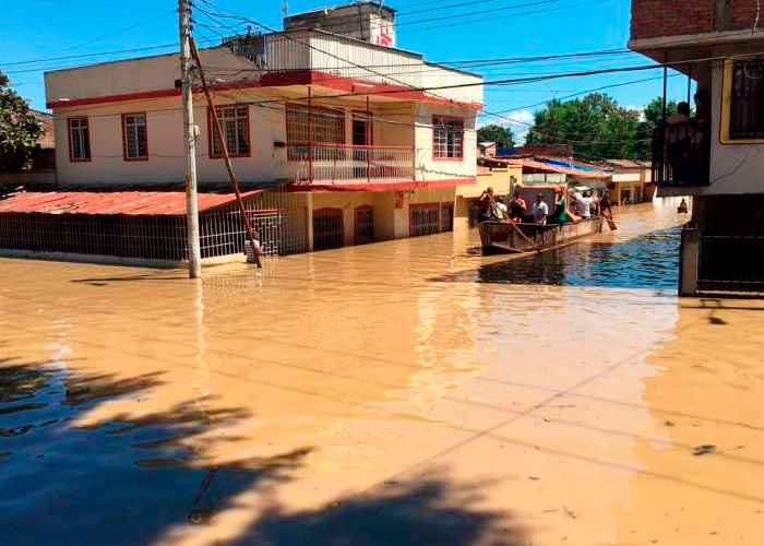 Torrenciales aguaceros en el norte de Colombia dejan a tres niños ahogados
