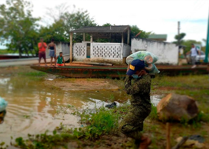 Torrenciales aguaceros en el norte de Colombia dejan a tres niños ahogados