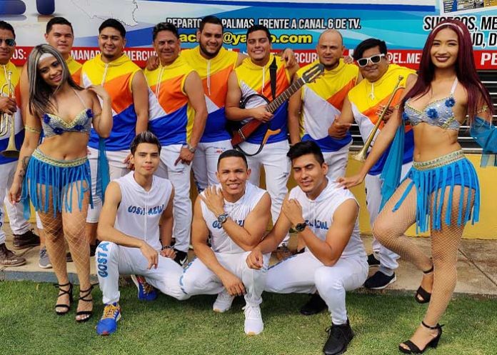 Banda Costa Azul, popular en Nicaragua
