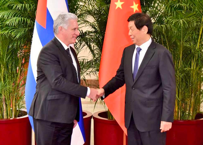 Presidente de Cuba satisfecho con resultados de visita a China
