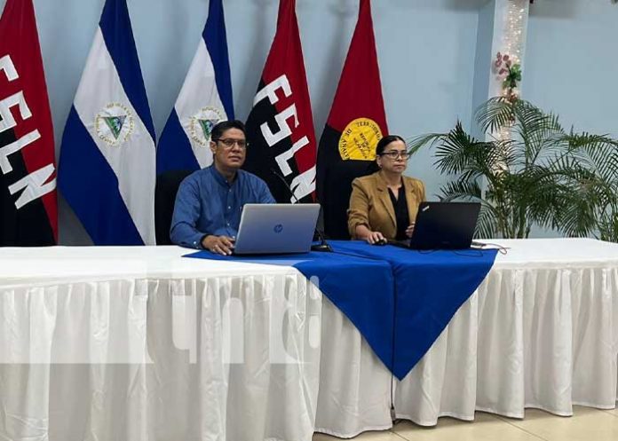 Foto: Conferencia de prensa del MINED en Nicaragua / TN8