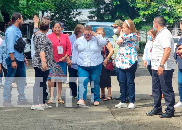 Brenda Rocha, presidenta del CSE Nicaragua: "Hemos visto la afluencia en todos los centros de votación"
