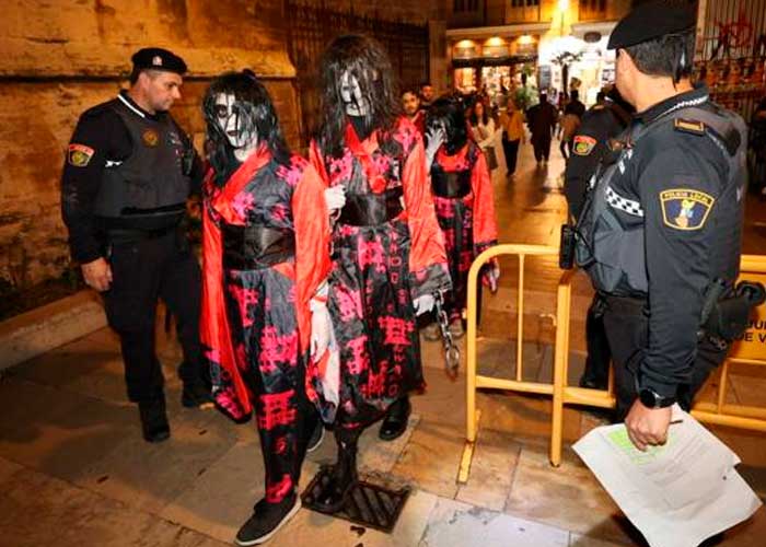 Sangrienta fiesta de Halloween deja muertos y varios detenidos en España