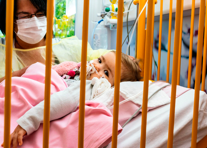 Alerta en España por el incremento inesperado de bronquiolitis en bebés