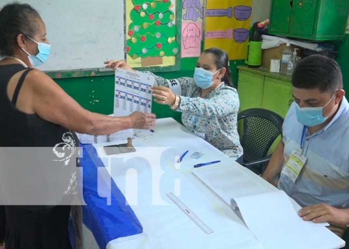 Participación masiva de las familias de Estelí en las elecciones 2022