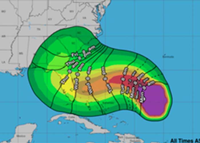 Se formó tormenta subtropical Nicole y amenaza con impactar Florida