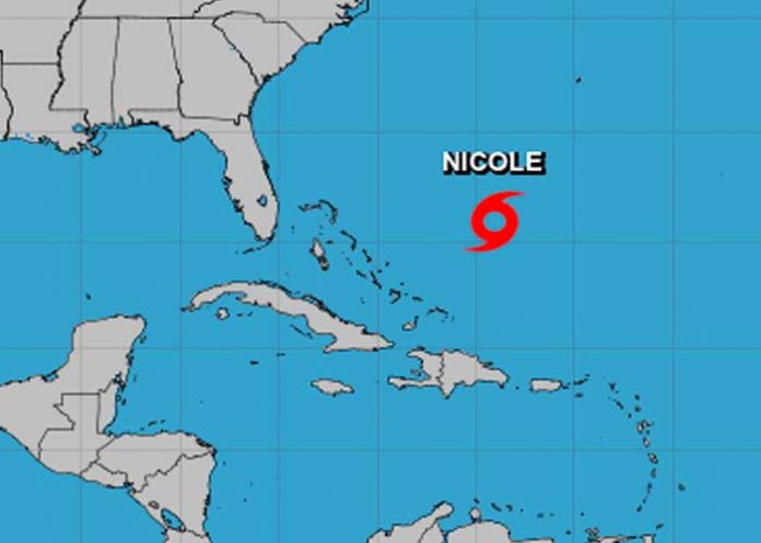 Se formó tormenta subtropical Nicole y amenaza con impactar Florida