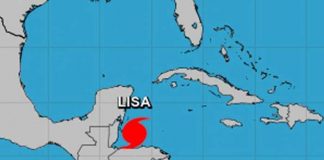 Huracán Lisa avanza por los países Guatemala y México