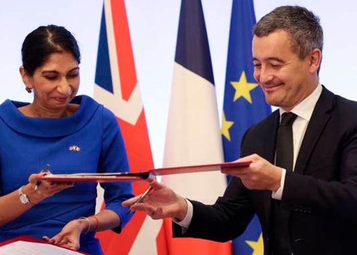 Francia y Reino Unido aumentan las fuerzas para frenar la migración