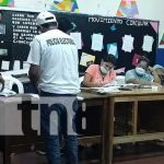 Cierre de las Juntas Receptoras de Votos en Ocotal, Nueva Segovia