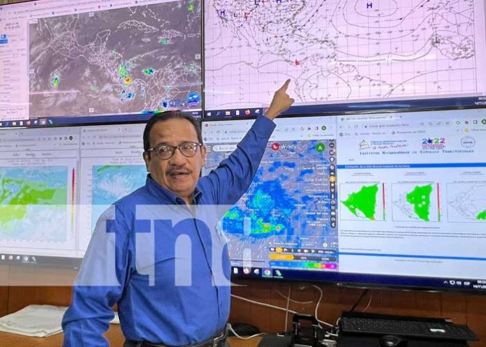 Pronóstico del INETER sobre lluvias en Nicaragua