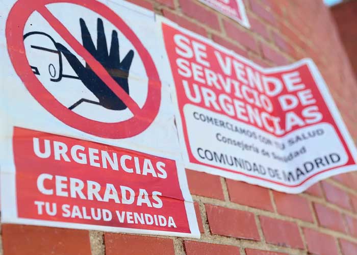 Huelga indefinida de médicos en Madrid por una sanidad digna y de calidad 