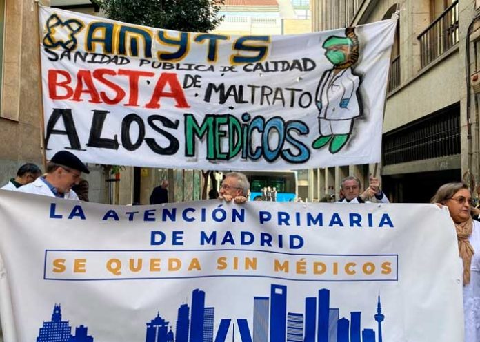 Huelga indefinida de médicos en Madrid por una sanidad digna y de calidad