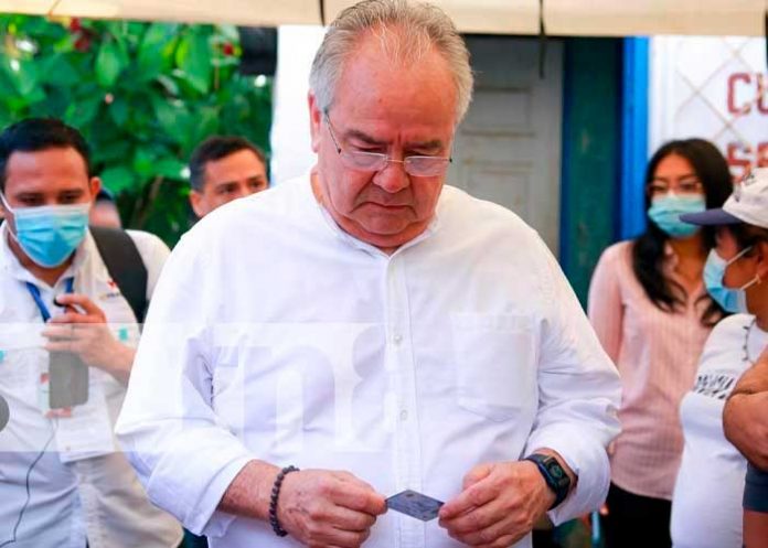 Gustavo Porras, presidente de la AN en Nicaragua: 