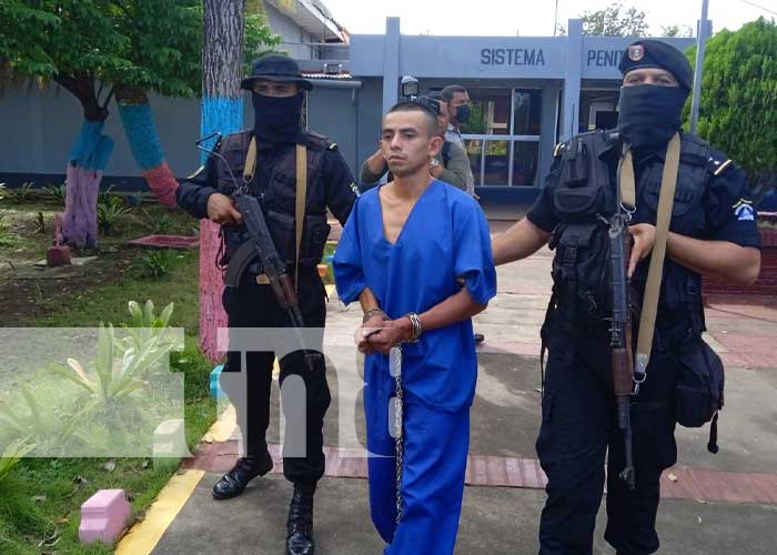 Foto: Criminal preso por homicidio de policías en Esquipulas, Matagalpa / TN8