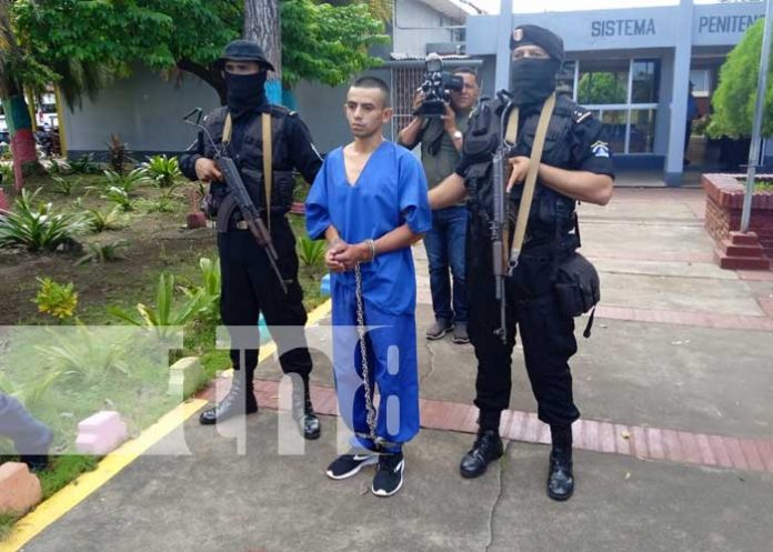 Foto: Criminal preso por homicidio de policías en Esquipulas, Matagalpa / TN8