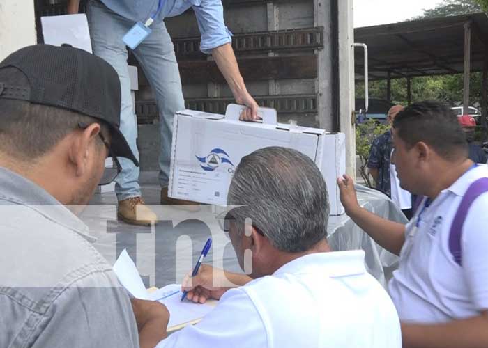 Descarga de material electoral para Estelí