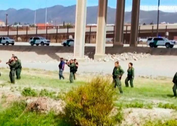 Patrulla fronteriza dispara contra migrantes en frontera México-EE.UU.