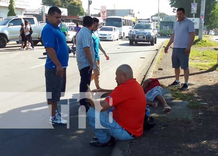 Accidente de tránsito en Villa Reconciliación, Managua