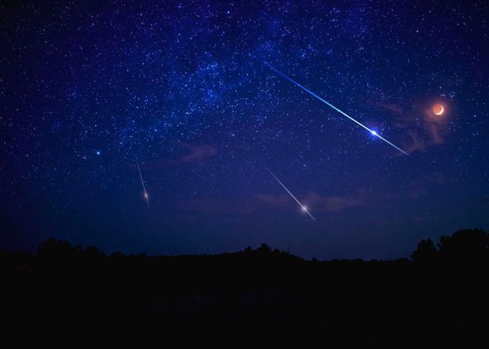 Lluvia de meteoros de las Leónidas