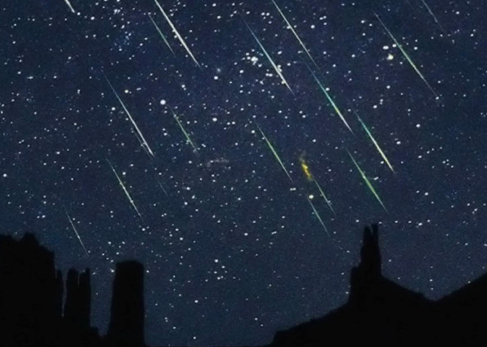 Lluvia de meteoros de las Leónidas