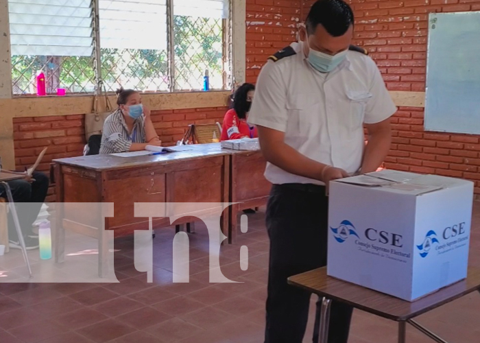El proceso de votación en Ocotal inició una hora antes 