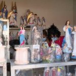 Talleres y tiendas con imágenes de la Purísima en Managua
