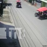 Foto: Choque entre caponeras en Managua / TN8