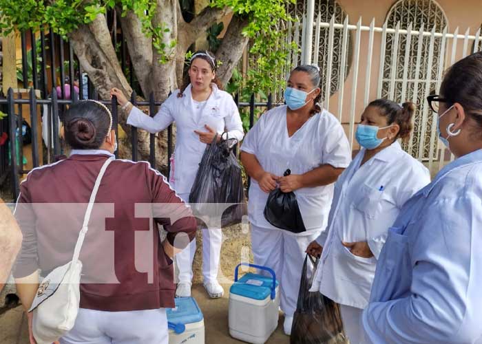 Vacunación contra el COVID-19 en Managua /