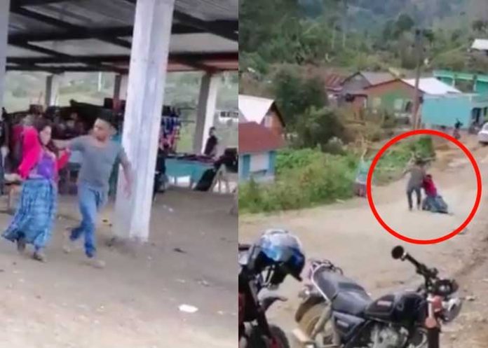 Video: Hombre golpea y arrastra a mujer embarazada en Guatemala