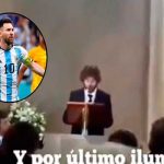 Durante una boda pide orar por Messi para que gane el Mundial