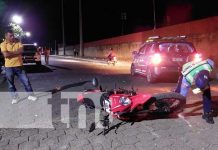 Motociclista se lleva el susto de su vida en accidente de tránsito en Somoto